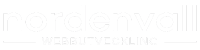nordenvall logotyp vit