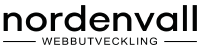nordenvall logotyp svart